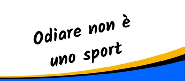 Odiare non è uno sport
