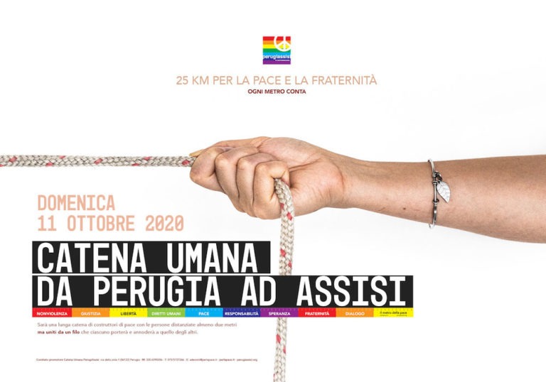 Catene umane per la Pace e la Fraternità