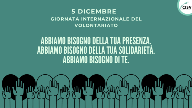 Crisi del Volontariato o crisi dei Volontari? Parliamone